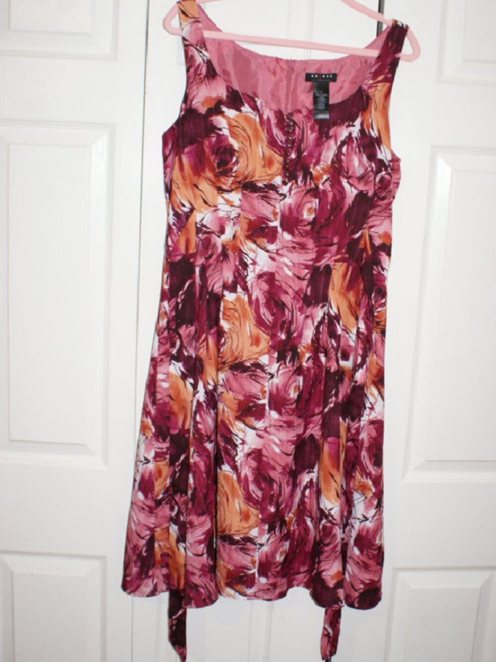 Axcess pink and purple sundress - Medium LIKE NEW